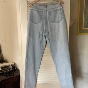 LINE vintage light wash jeans
